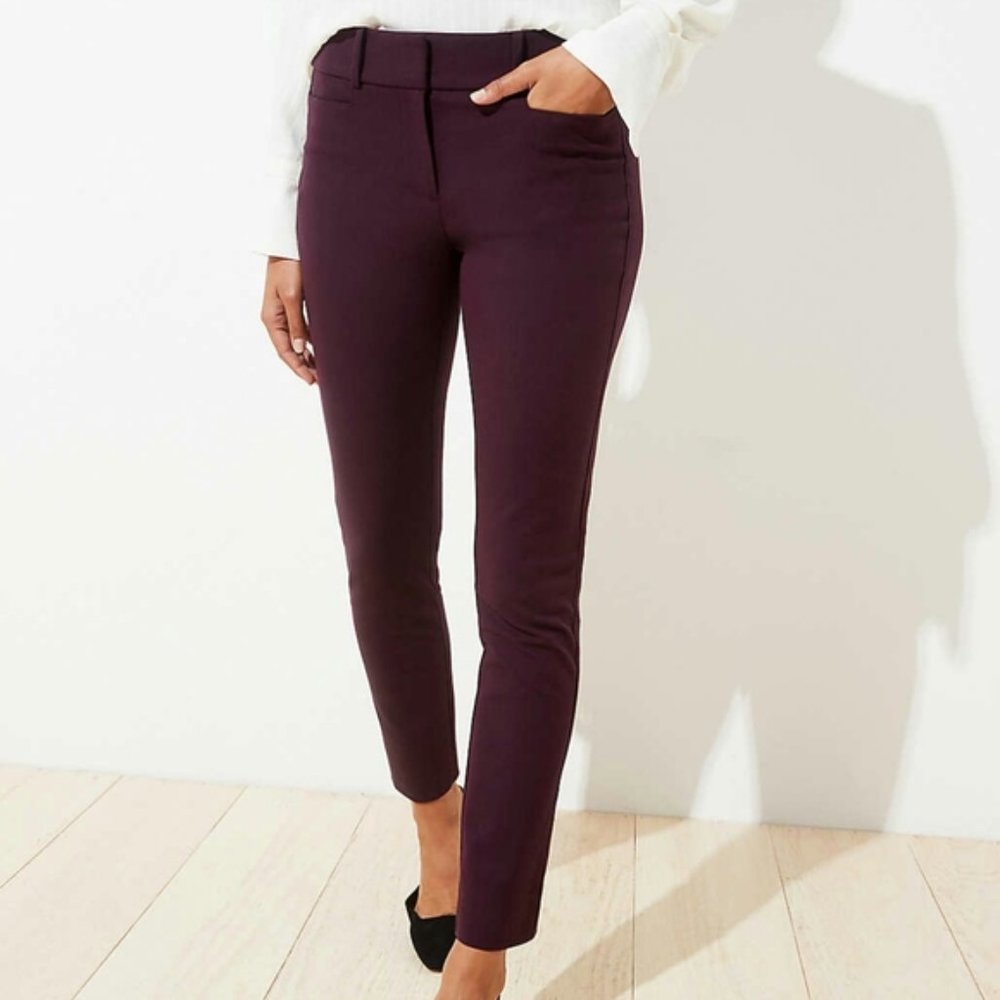 LOFT "Julie" work pants 8 TALL